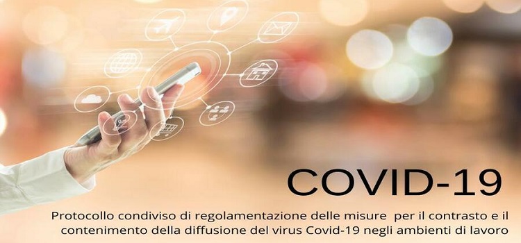 Protocollo condiviso di aggiornamento delle misure per il contrasto e il contenimento della diffusione del virus SARS-CoV-2/COVID-19 negli ambienti di lavoro - 06/04/2021