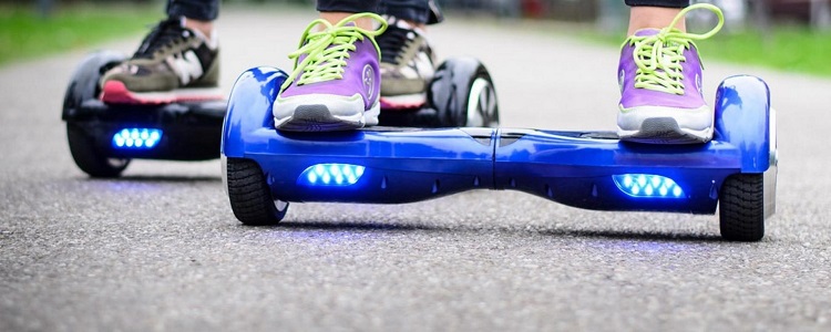 Sperimentazione nelle città di hoverboard, segway, monopattini e monowheel